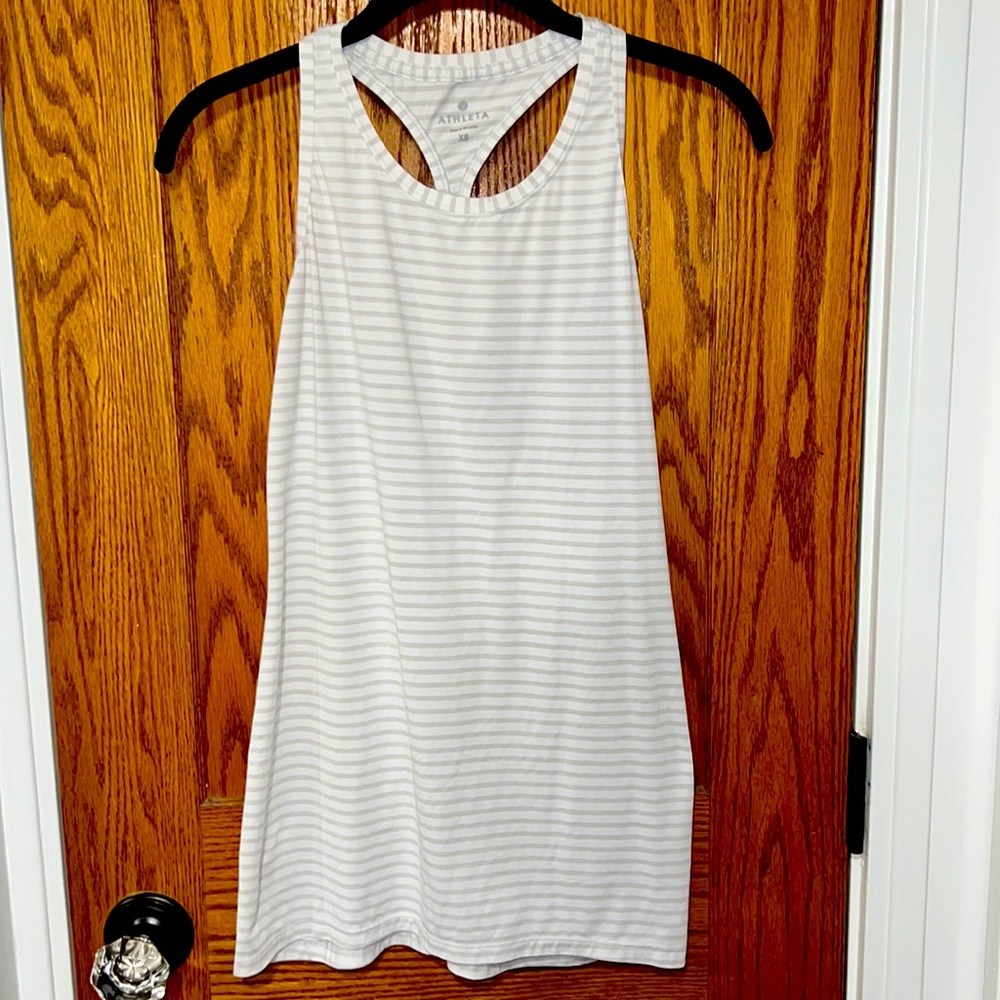 Athleta Racerback High Neck Tank - XS EUC